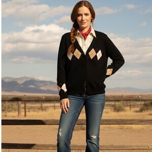 Charter Club 2-ply organic 100% Cashmere sweater